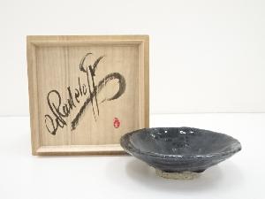 ヘンリー・ヨハン・ラデロフ造　茶碗（銘：Chisoku）（共箱）